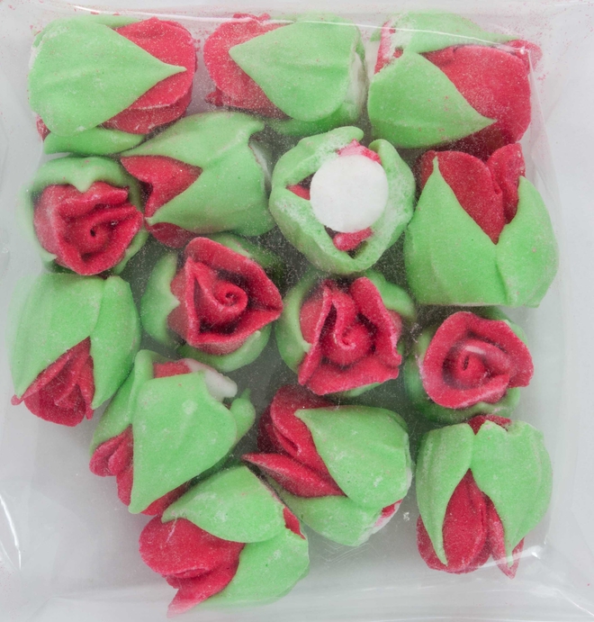 Icing Red Roses Buds 15mm, Pkt 15 image 0